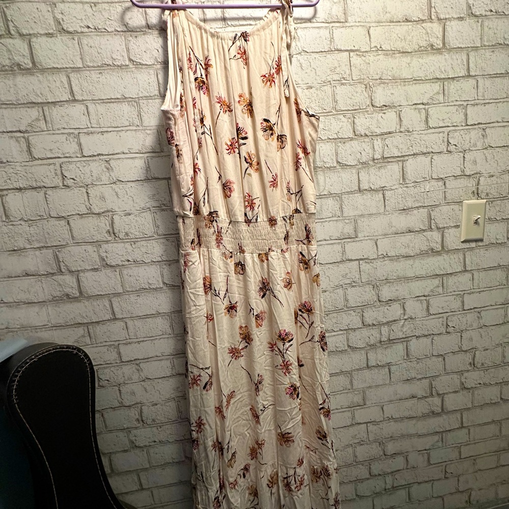Maurices Floral Maxi Dress (2X)